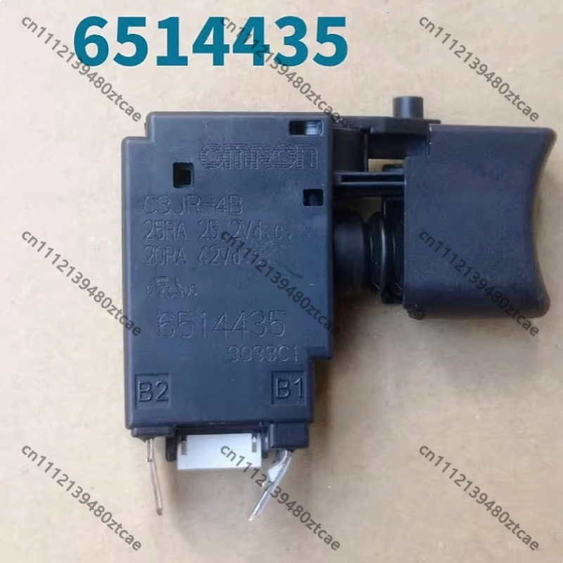 Makita Drill Dtw300 - สวิตช์ไฟฟ้าแบบกดรุ่นดั้งเดิม 6514435 C3JR-4B สำหรับสว่าน Makita DTW300