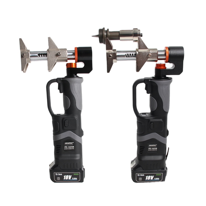 Power Tools Kits - เครื่องมือขยายท่อและเครื่องมือเลื่อนแบบใช้แบตเตอรี่ PZ-1632E สำหรับท่อ PEX และท่อหลายชั้น ชุดเครื่องมือกดแบบแกน