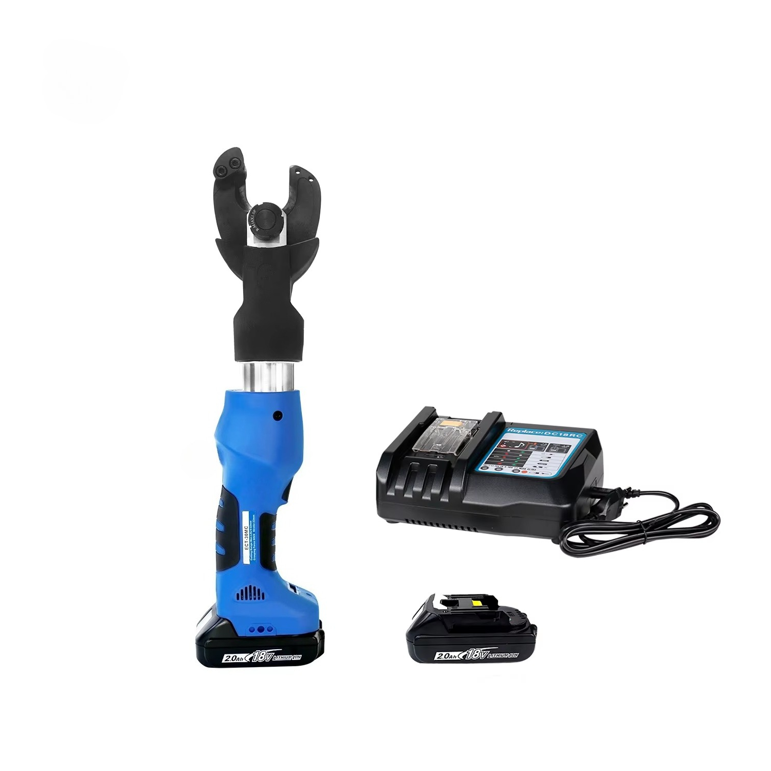 Power Tools Electrical - เครื่องตัดไฮดรอลิกแบบใช้แบตเตอรี่ ECT-30MC Mini 6T ขนาด 22