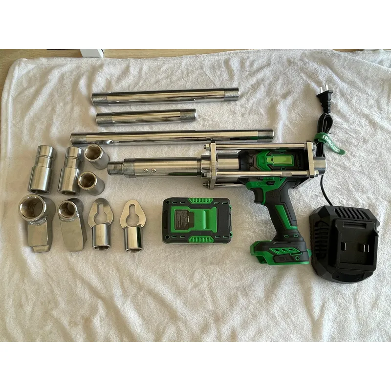 Power Tools Kits - แบตเตอรี่ลิเธียม 5T 21V 4000mAh ชุดเครื่องมือไฟฟ้าไร้สาย ชุดขยายโลหะแผ่นพร้อมแกนเสริมสำหรับซ่อมรถยนต์