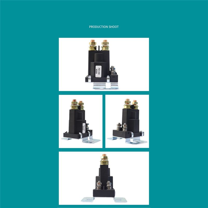 Power Tools Mall - รีเลย์ MALL 12V 500A สวิตช์รถยนต์ รีเลย์แยกแบตเตอรี่คู่
