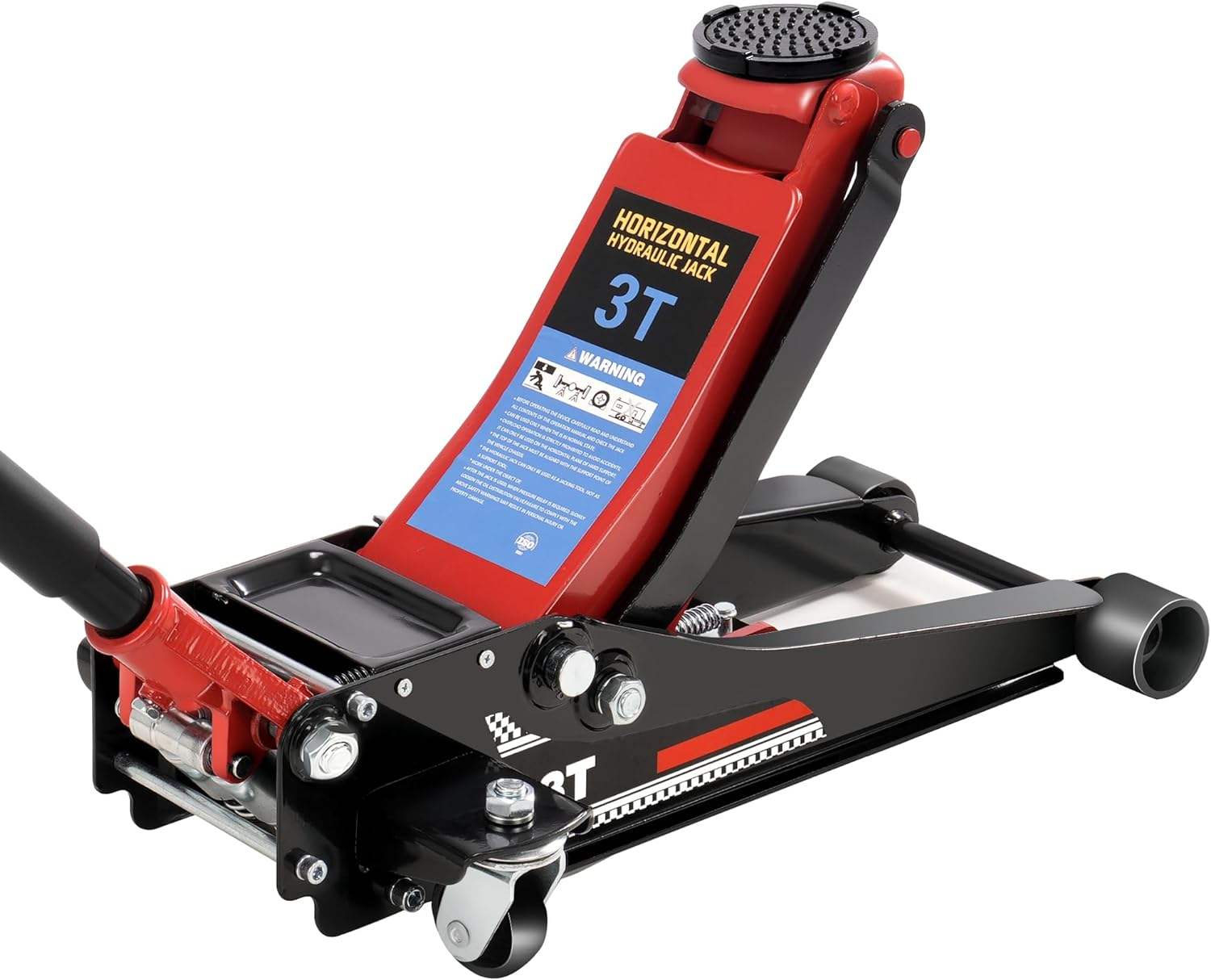 Power Tools Lowes - แม่แรงยกรถไฮดรอลิกแบบสองลูกสูบ รุ่น Big Power 3T สำหรับยกรถยนต์หรือรถบรรทุก