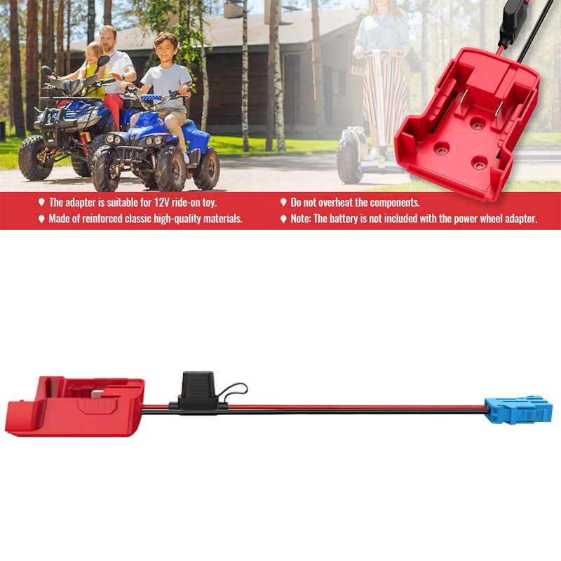 Power Tools Kids - สำหรับมิลวอกี 18V แบตเตอรี่ลิเธียมอะแดปเตอร์แบตเตอรี่ 48-11-1815 48-11-1850 48-11-1820