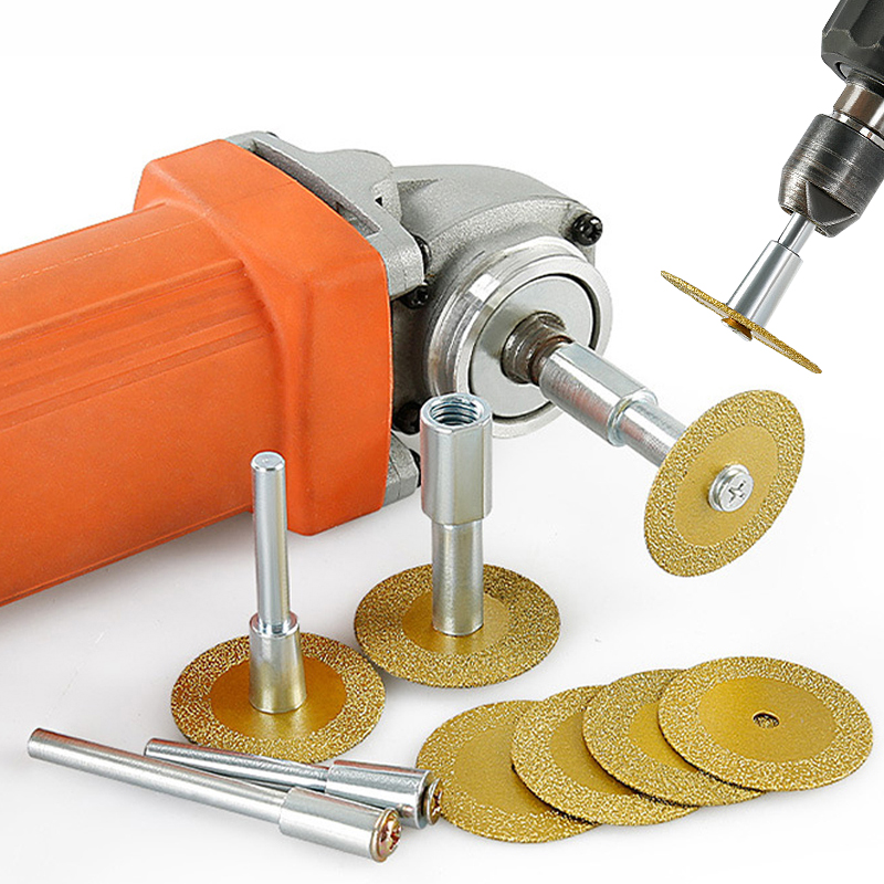 Power Tools On Sale - ใบเลื่อยเพชรขนาด 40 มม. พร้อมแกนต่อ M10 สำหรับเครื่องเจียรไฟฟ้าและสว่านมือ