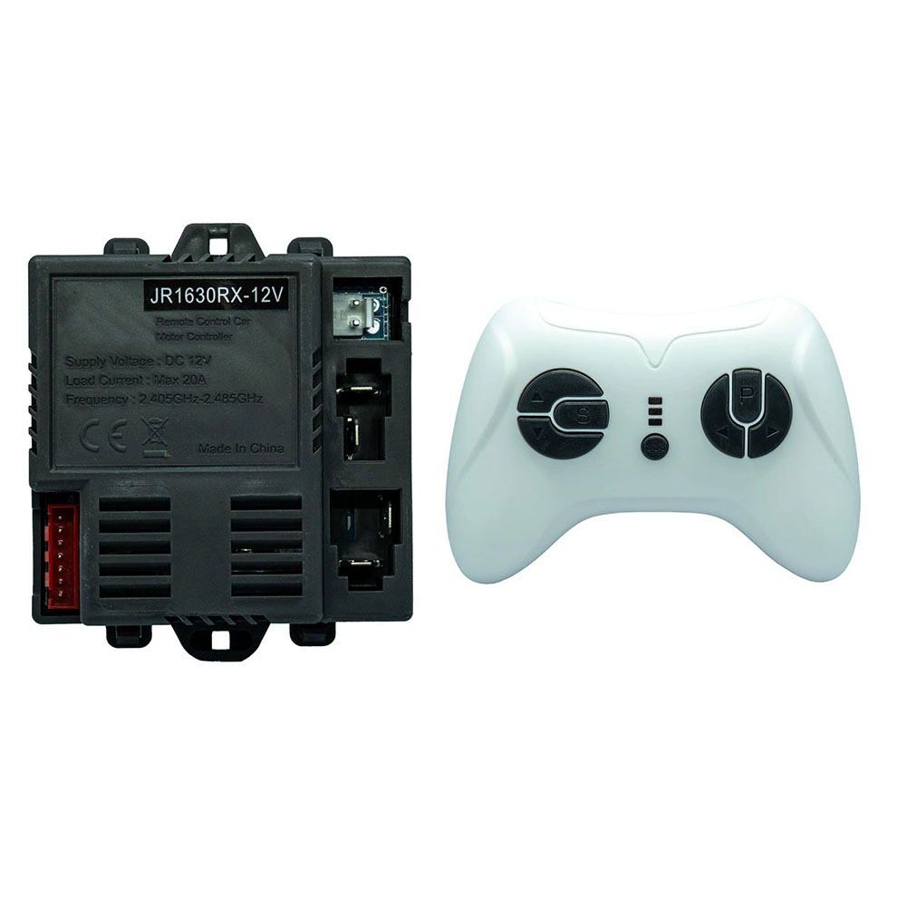 Power Tools Kids - 1 PCS รีโมทคอนโทรลหรือตัวรับสัญญาณ JR1630RX-12V สําหรับเด็กไฟฟ้ารถ 2.4G