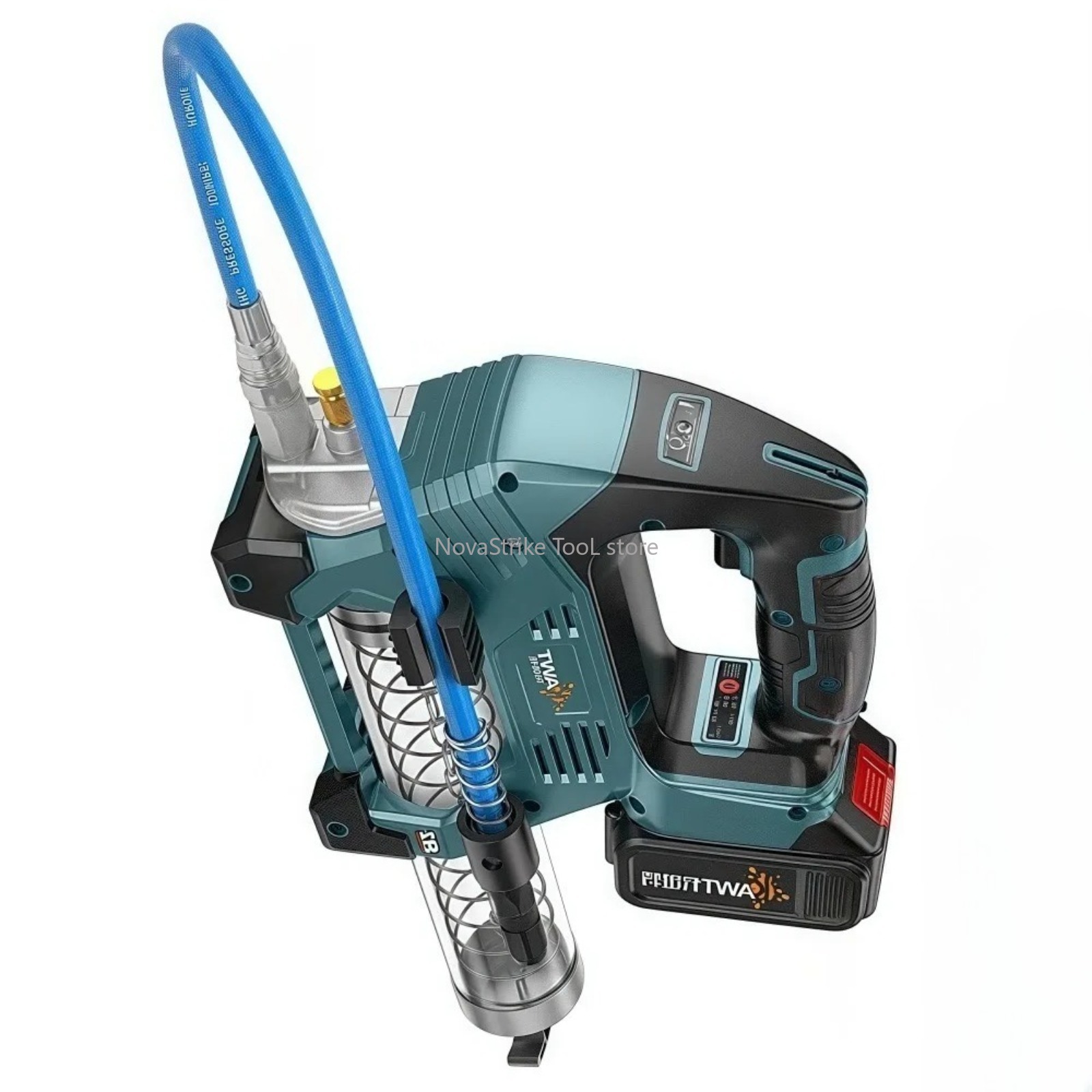 Power Tools Grease - Brushless 600CC ไฟฟ้าปืนจาระบีแรงดันสูงอัตโนมัติ/ด้วยตนเองจาระบีฉีดสําหรับ Excavator Construction สําหรับ