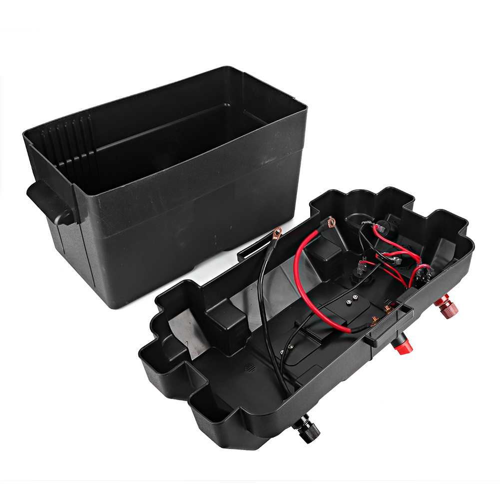 Power Tools Toolstation - กล่องแบตเตอรี่มอเตอร์พาวเวอร์เซ็นเตอร์สเตชั่น ช่องเสียบ USB และ 12V สำหรับมินน์โคตา