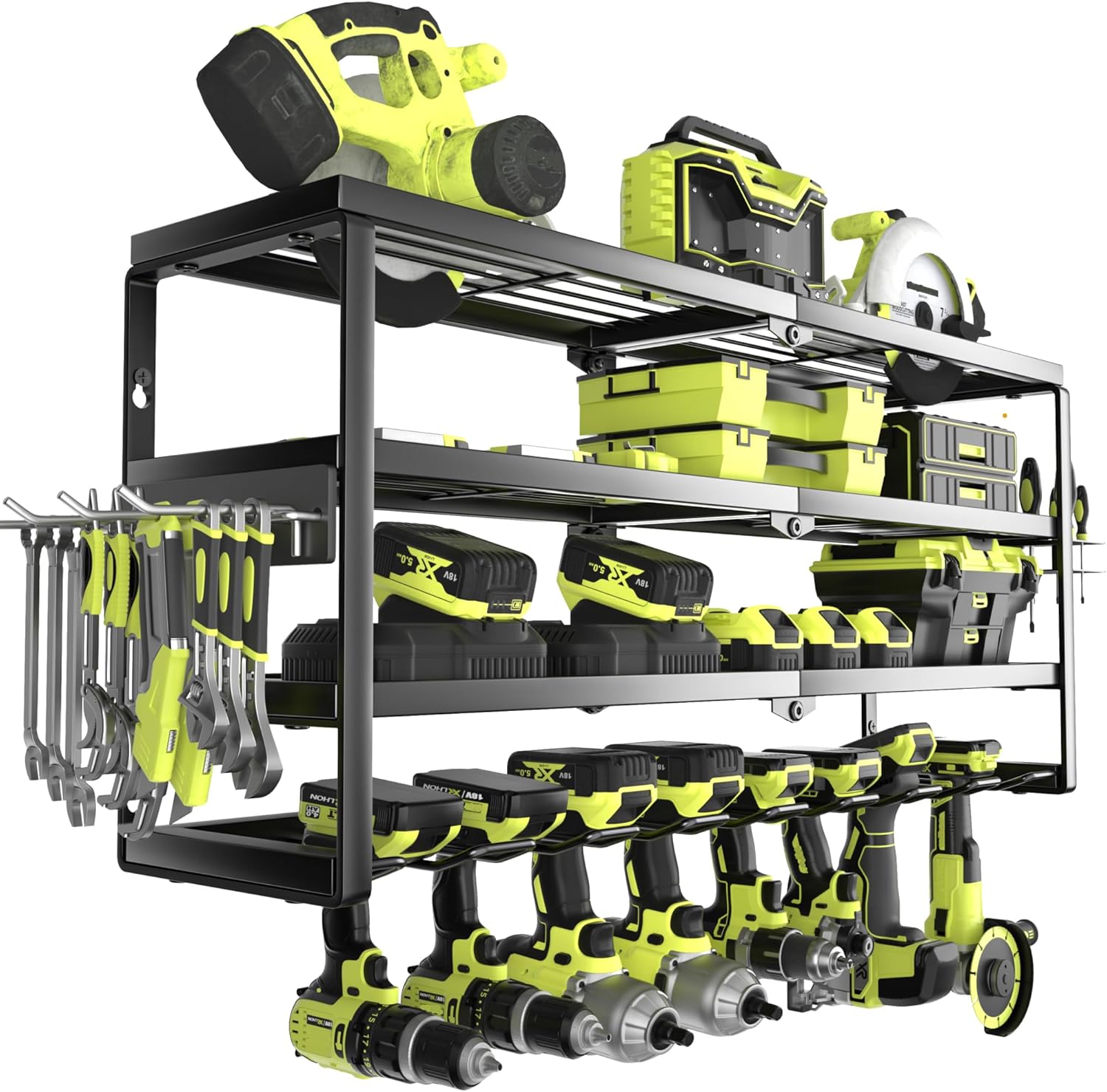 ที่แขวนเครื่องมือไฟฟ้าแบบติดผน - Power Tools Toolstation บทวิจารณ์และราคา