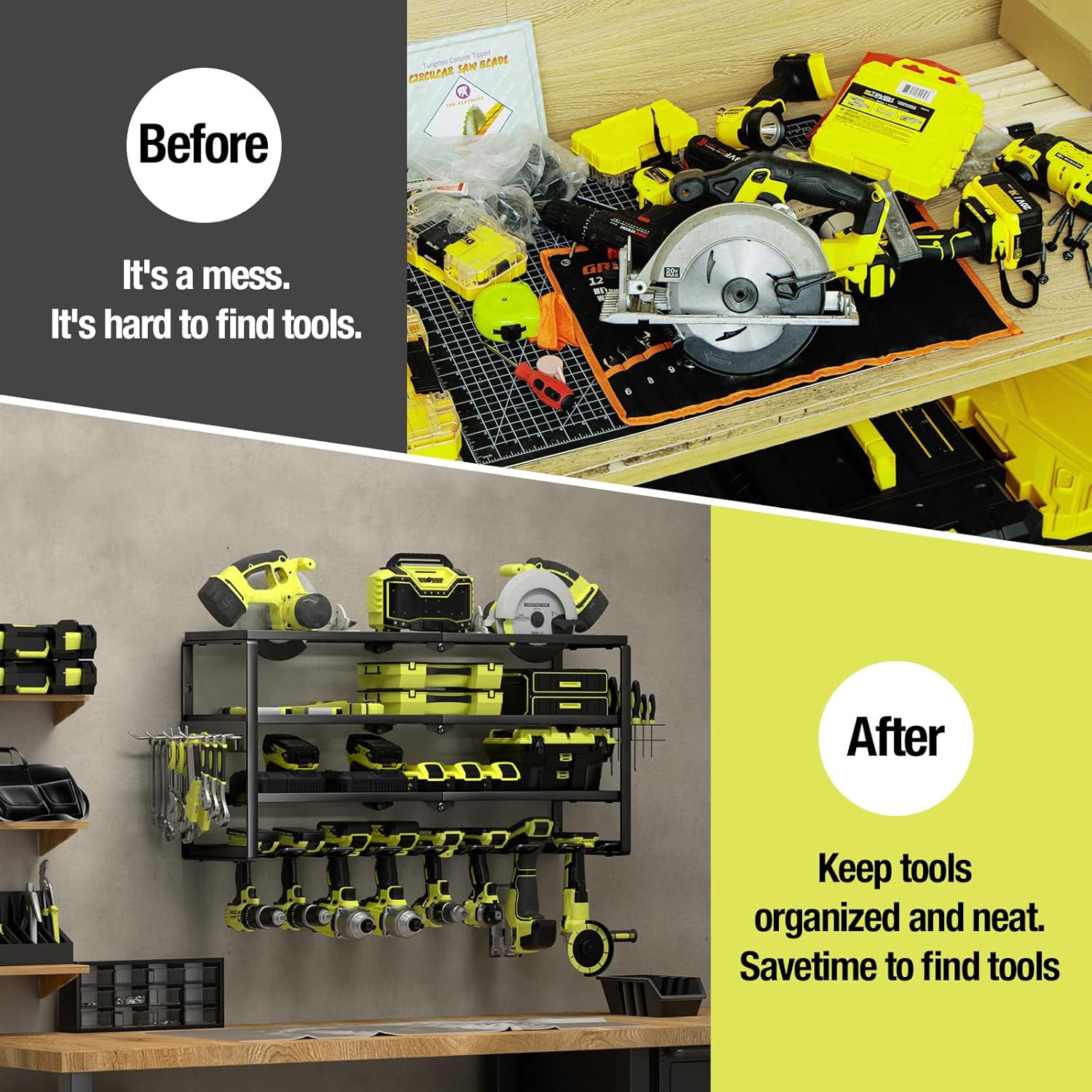ที่แขวนเครื่องมือไฟฟ้าแบบติดผน - Power Tools Toolstation บทวิจารณ์และราคา