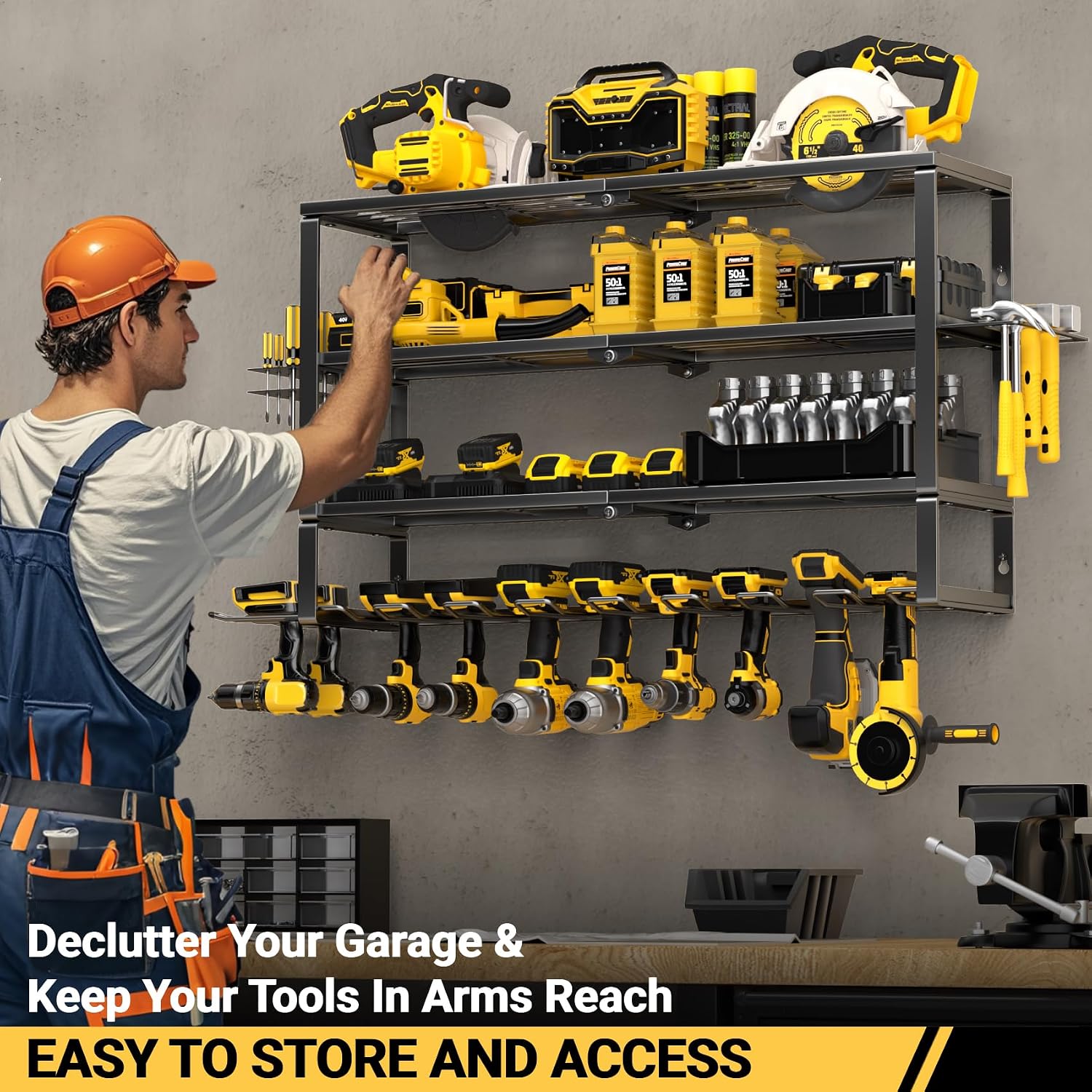 ที่แขวนเครื่องมือไฟฟ้าขนาดใหญ่ - Power Tools Toolstation บทวิจารณ์และราคา