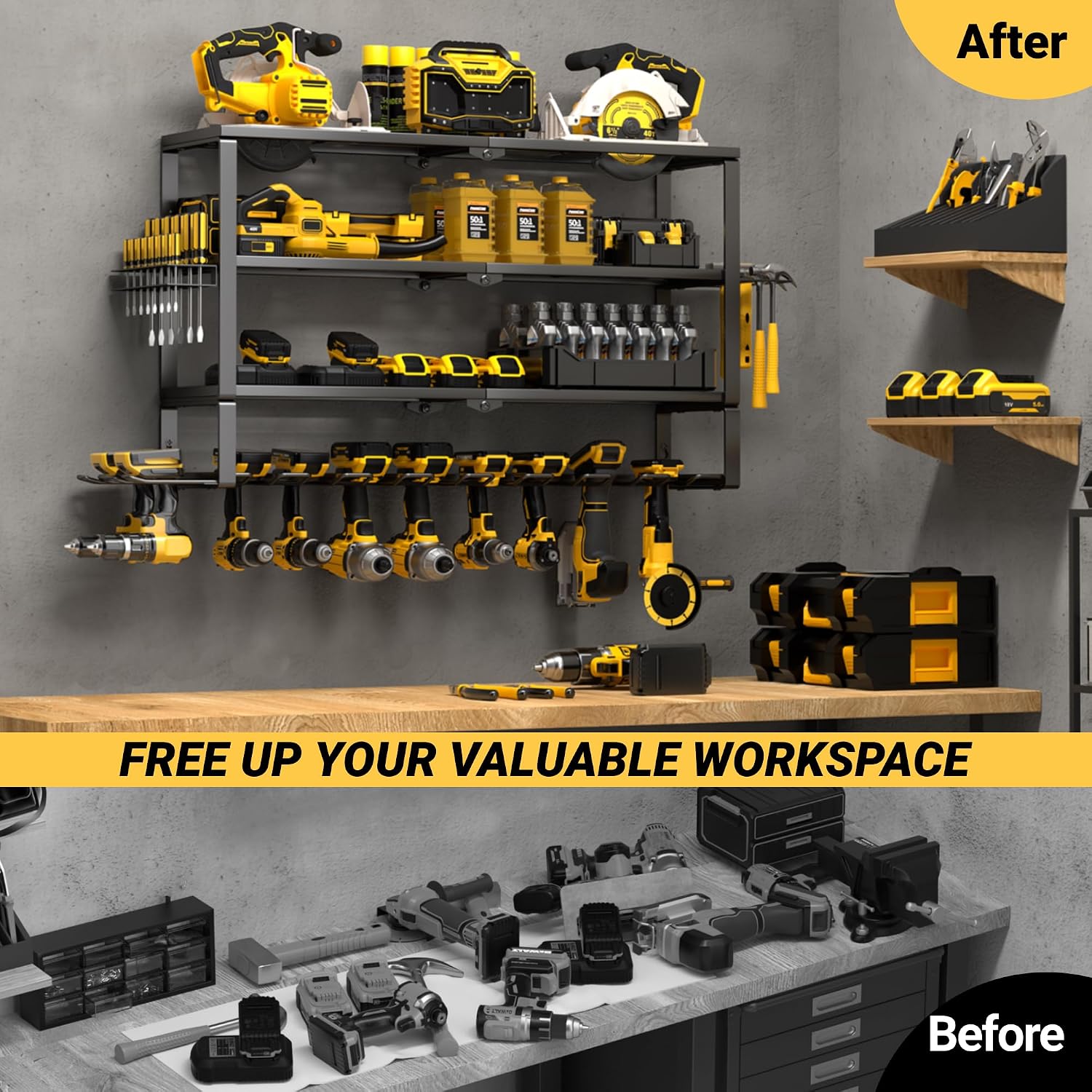 ที่แขวนเครื่องมือไฟฟ้าขนาดใหญ่ - Power Tools Toolstation บทวิจารณ์และราคา