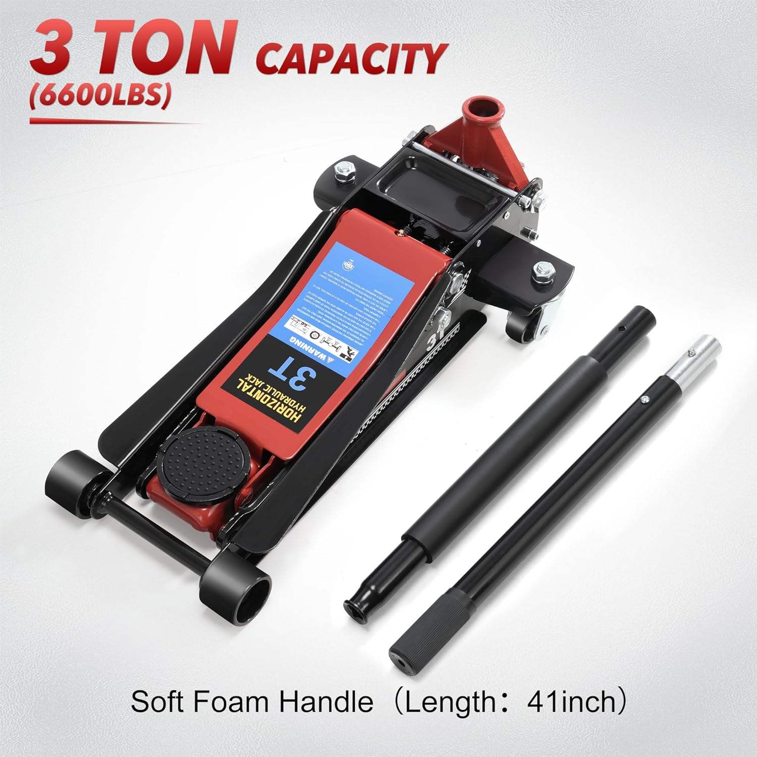 แม่แรงยกรถไฮดรอลิกแบบสองลูกสูบ - Power Tools Lowes บทวิจารณ์และราคา