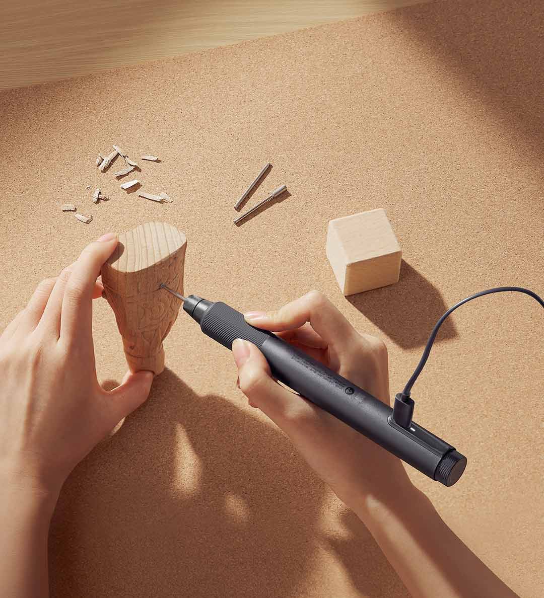 ปากกาเจียรไฟฟ้า MIJIA 22000 รอ - Power Tools Electrical บทวิจารณ์และราคา