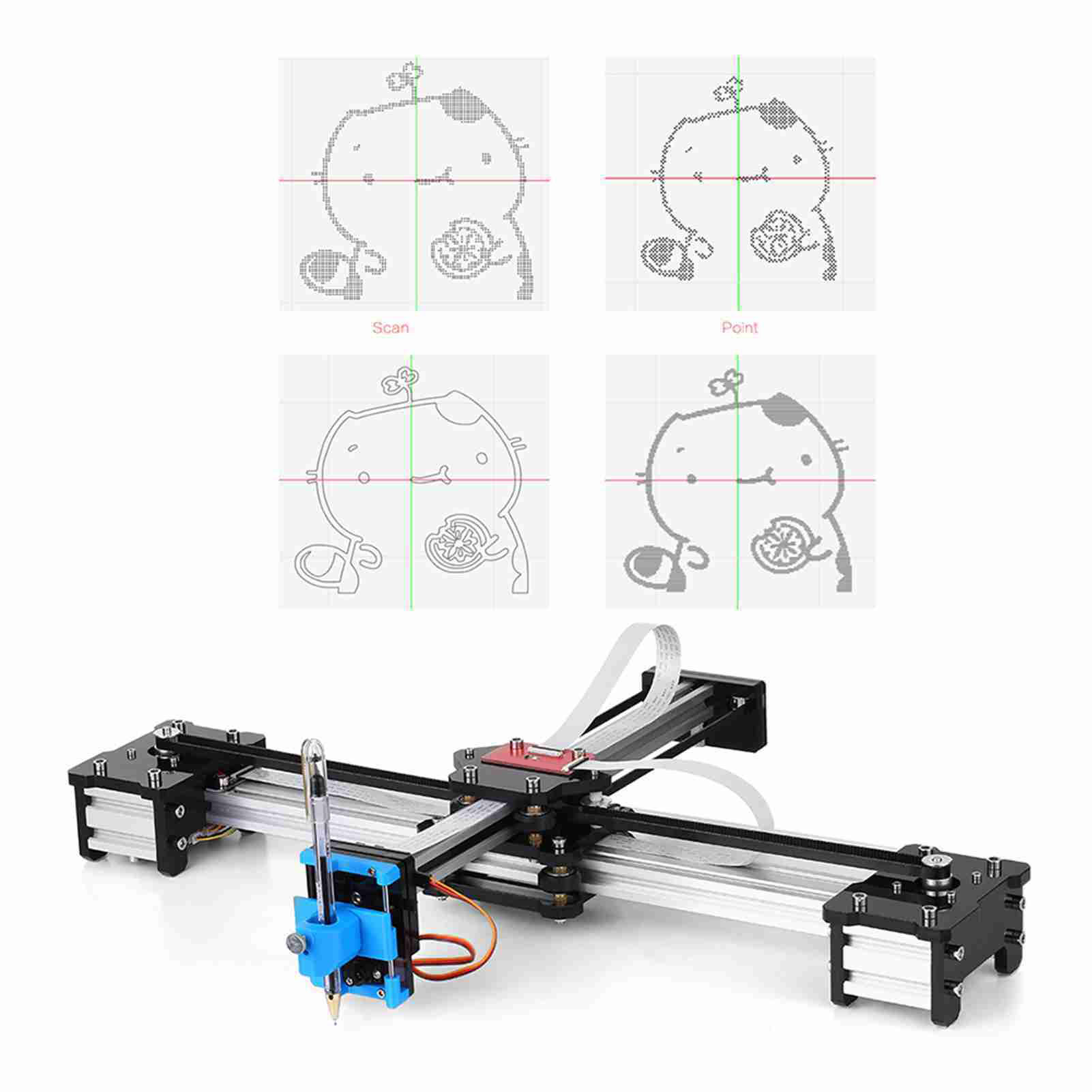 VG-X4 เดสก์ท็อปประกอบ Plotter  - Power Tools Drawing บทวิจารณ์และราคา