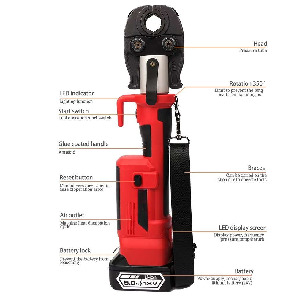 เครื่องมือจีบ/กดท่อไฮดรอลิกไฟฟ - Power Tools Electrical บทวิจารณ์และราคา
