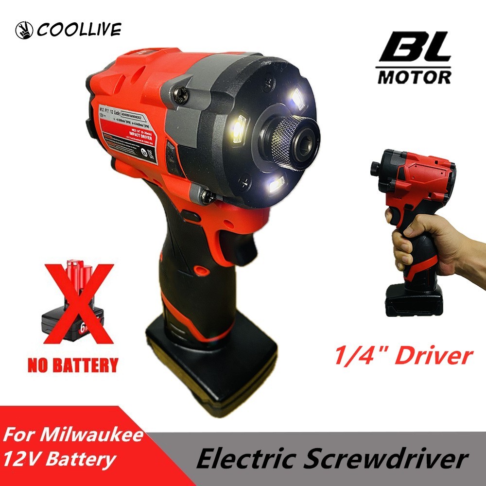 ไขควงไร้แปรงถ่าน 1/4 นิ้ว สว่า - Power Tools Underwater บทวิจารณ์และราคา