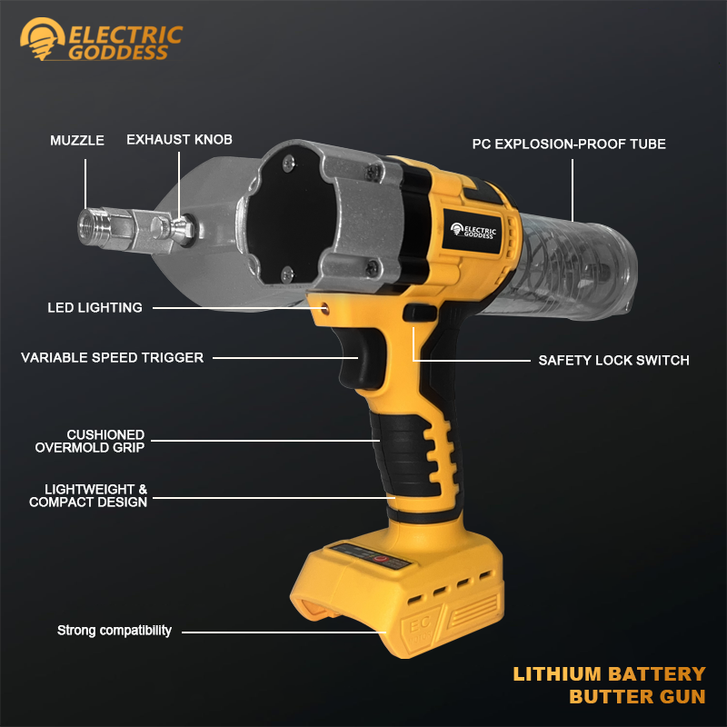 ไฟฟ้า goddewalt ปืนจาระบีไฟฟ้า - Power Tools Equipment บทวิจารณ์และราคา