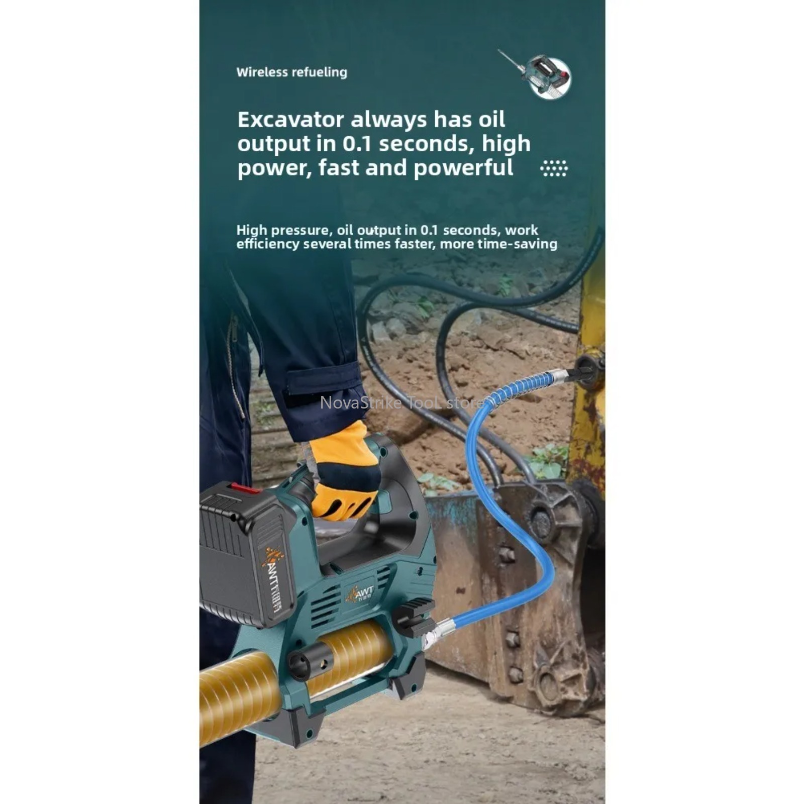 Brushless 600CC ไฟฟ้าปืนจาระบี - Power Tools Grease บทวิจารณ์และราคา