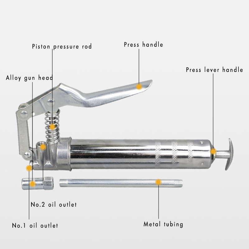 ปืนจับปืนพกขนาดเล็ก4000 PSI พร - Power Tools Grease บทวิจารณ์และราคา